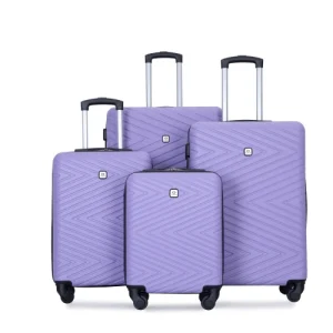 4-Piece ABS Suitcase With Spinner Wheels. - Thumbnail Image 11