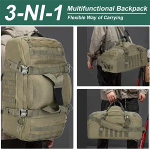 30L 45L 80L Travel Backpack Large Duffel Bag - Thumbnail Image 2