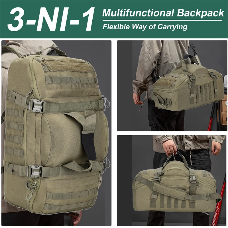 30L 45L 80L Travel Backpack Large Duffel Bag - Image 2