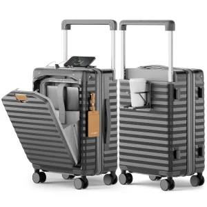 20 inch Front-opening Carry-on, Spinner Wheels. - Thumbnail Image 5