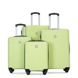 4-Piece ABS Suitcase With Spinner Wheels. - Thumbnail Image 14