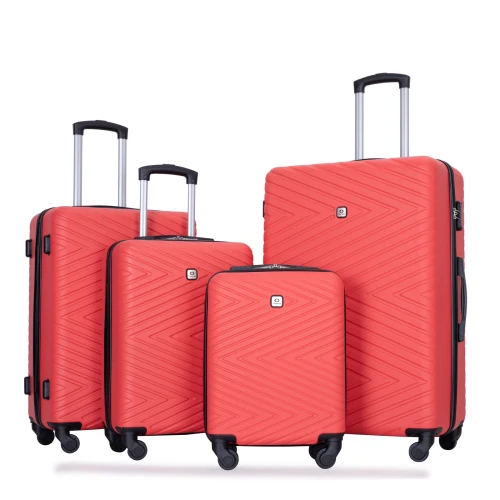 4-Piece ABS Suitcase With Spinner Wheels. - Image 13