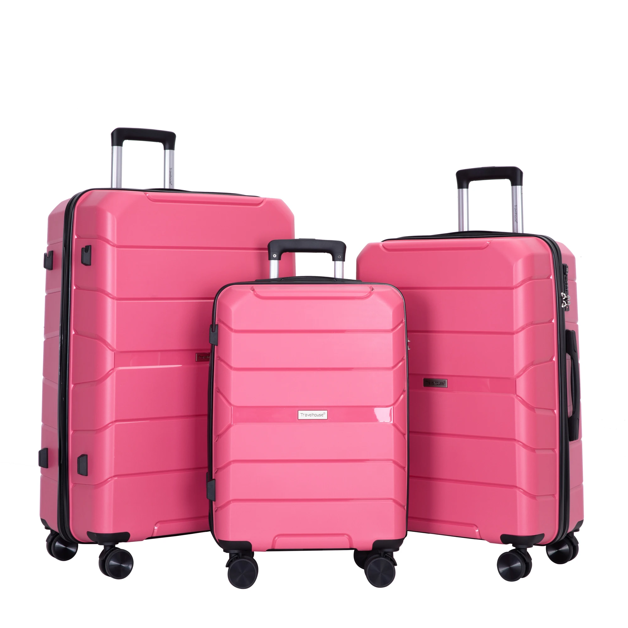 Hardshell Suitcase Spinner Wheels PP Luggage Sets. - Image 8
