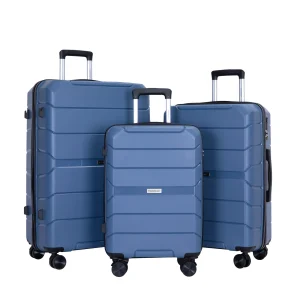 Hardshell Suitcase Spinner Wheels PP Luggage Sets. - Thumbnail Image 6