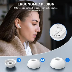 Bluetooth Wireless Earbuds with Heart Rate Monitoring, - Thumbnail Image 3