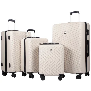 4-Piece ABS Suitcase With Spinner Wheels. - Thumbnail Image 20