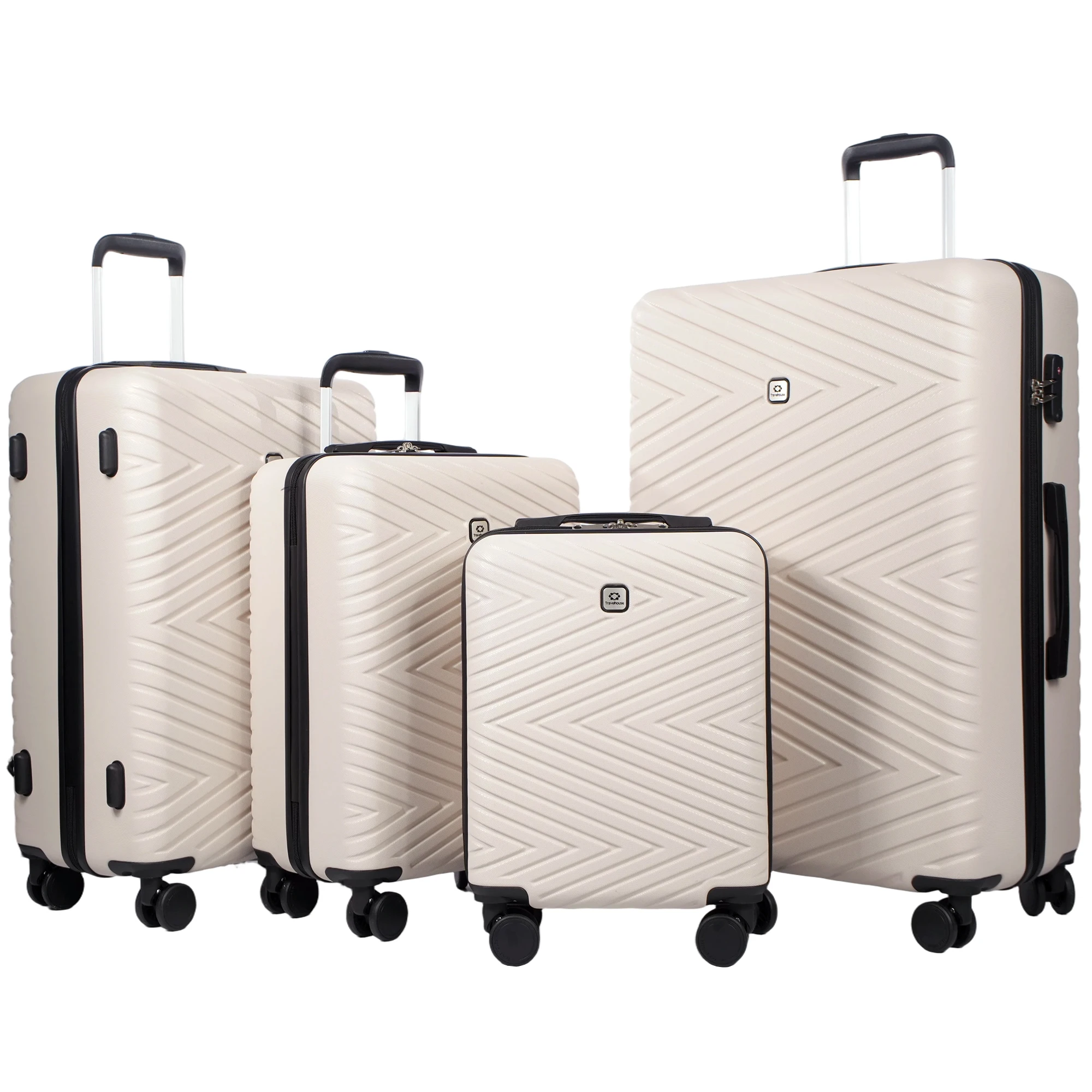 4-Piece ABS Suitcase With Spinner Wheels. - Image 20