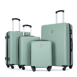 4-Piece ABS Suitcase With Spinner Wheels. - Thumbnail Image 15