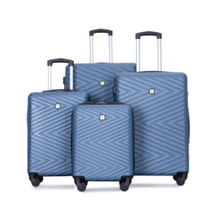 4-Piece ABS Suitcase With Spinner Wheels. - Thumbnail Image 10