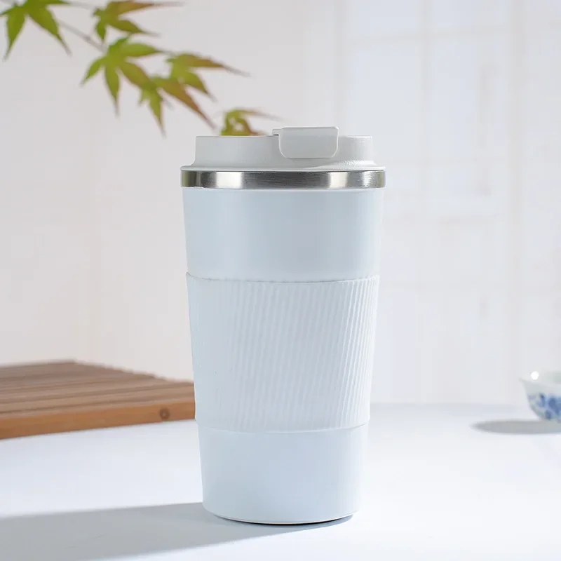 Stainless Steel Thermal Coffee Mug Non Slip Travel. - Image 9