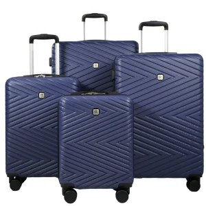 4-Piece ABS Suitcase With Spinner Wheels. - Thumbnail Image 19