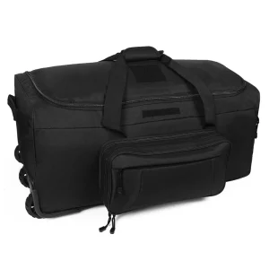 Large Capacity Duffel Bag Rolling Luggage.