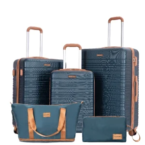 4-Piece ABS Suitcase With Spinner Wheels. - Thumbnail Image 9