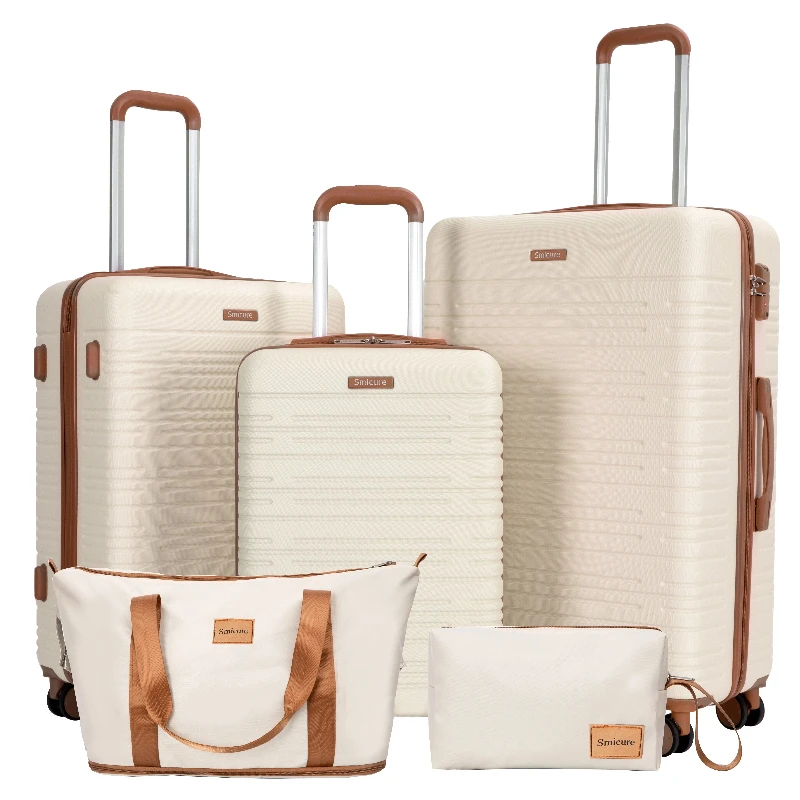 4-Piece ABS Suitcase With Spinner Wheels. - Image 5