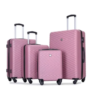 4-Piece ABS Suitcase With Spinner Wheels. - Thumbnail Image 16