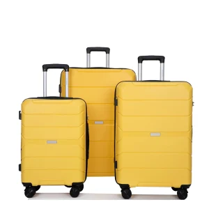 Hardshell Suitcase Spinner Wheels PP Luggage Sets. - Thumbnail Image 7