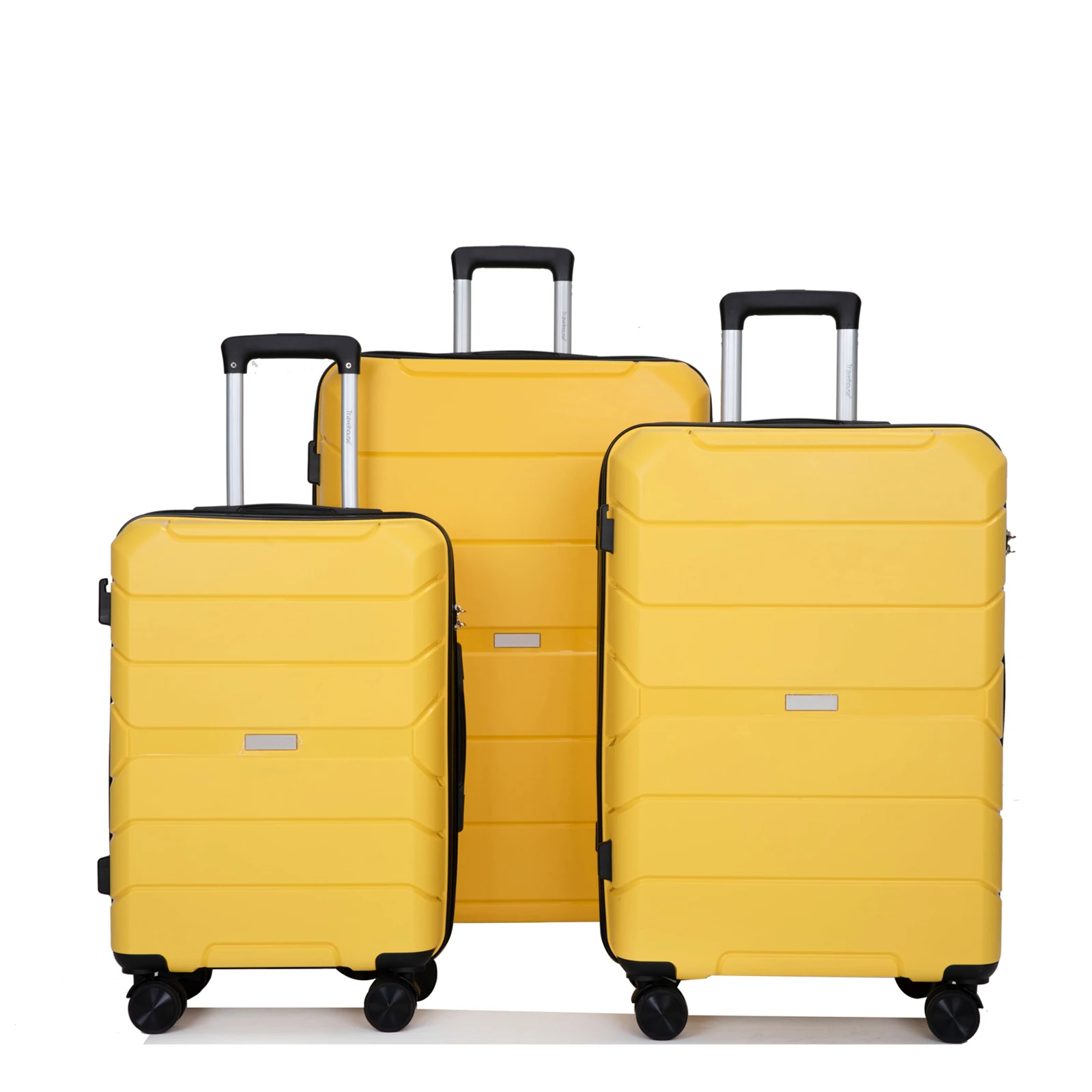 Hardshell Suitcase Spinner Wheels PP Luggage Sets. - Image 7