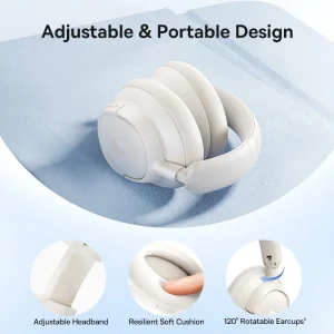 Wireless Headphones Bluetooth 6.0 98% Noise Canceling. - Thumbnail Image 3