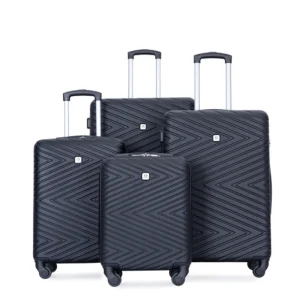 4-Piece ABS Suitcase With Spinner Wheels. - Thumbnail Image 17