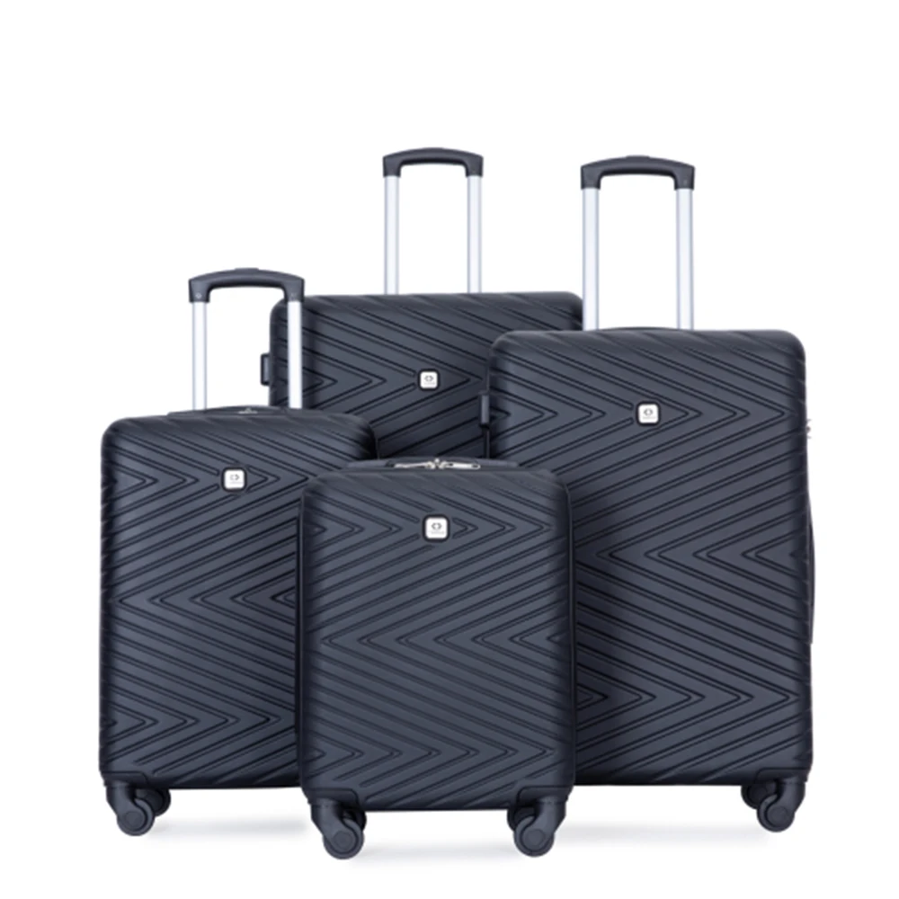 4-Piece ABS Suitcase With Spinner Wheels. - Image 17