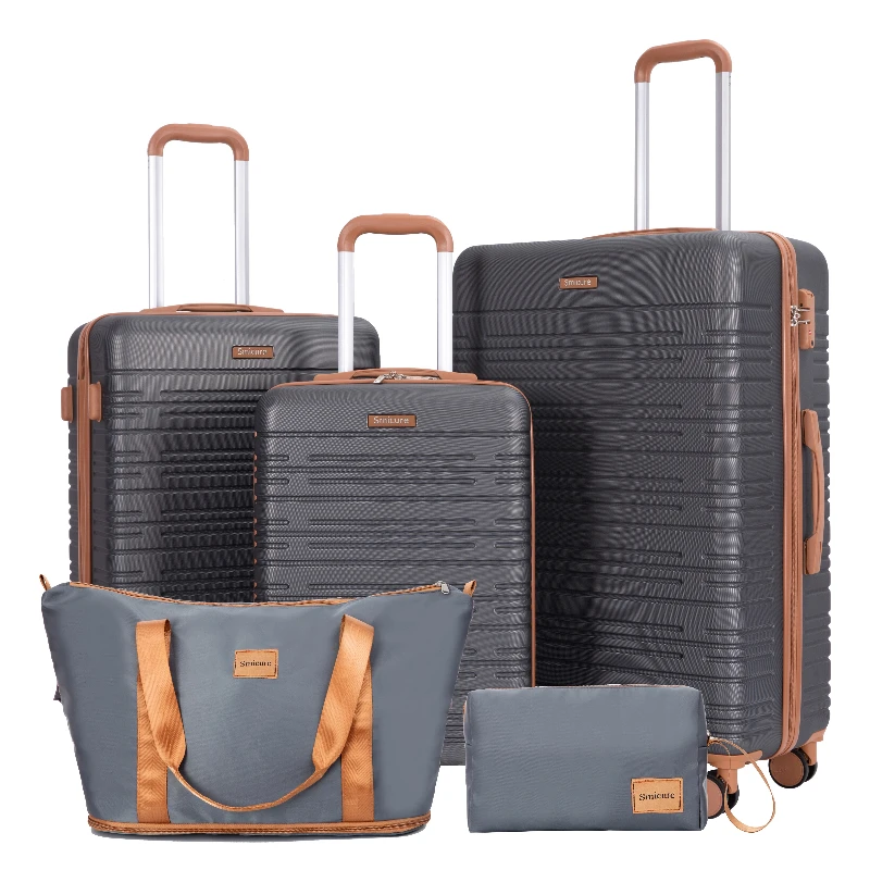 4-Piece ABS Suitcase With Spinner Wheels. - Image 8