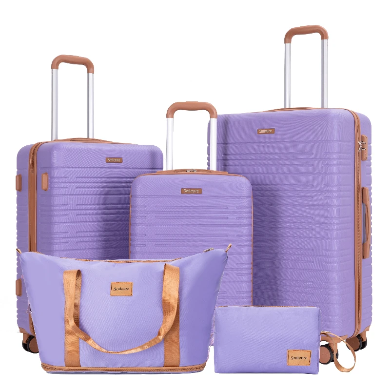 4-Piece ABS Suitcase With Spinner Wheels. - Image 6