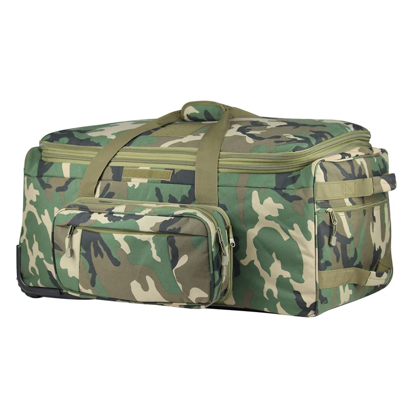 Large Capacity Duffel Bag Rolling Luggage. - Image 9
