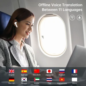 Translator Earbuds,144 Languages, Bidirectional Real-time. - Thumbnail Image 2