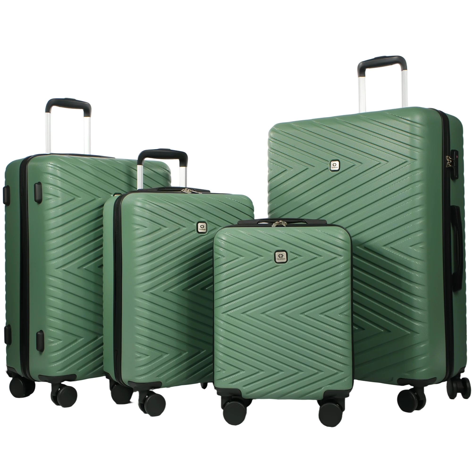 4-Piece ABS Suitcase With Spinner Wheels. - Image 18